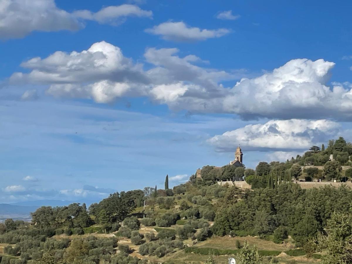 Il Tramonto Lägenhet Montalcino Exteriör bild